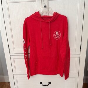 Salt Life Red Pullover Hoodie with Black Logo